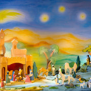 Houten boom - Palmengroep Met Steun - Poppenhuismeubels en accessoires Ostheimer - In den Olifant