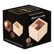 Houten breinbreker 3D VIP Gold Akaho - Breinpuzzels en tangram Eureka - In den Olifant