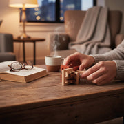 Houten breinbreker 3D VIP Gold Sliding Six Brothers Kongming Lock - Breinpuzzels en tangram Eureka - In den Olifant