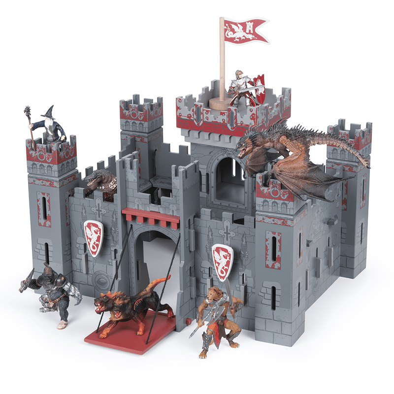 Houten burcht - Le Château Fantastique - Poppenhuizen en kastelen Papo - In den Olifant