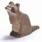 Houten figuur Wasbeer Zittend - Speeldieren Ostheimer - In den Olifant