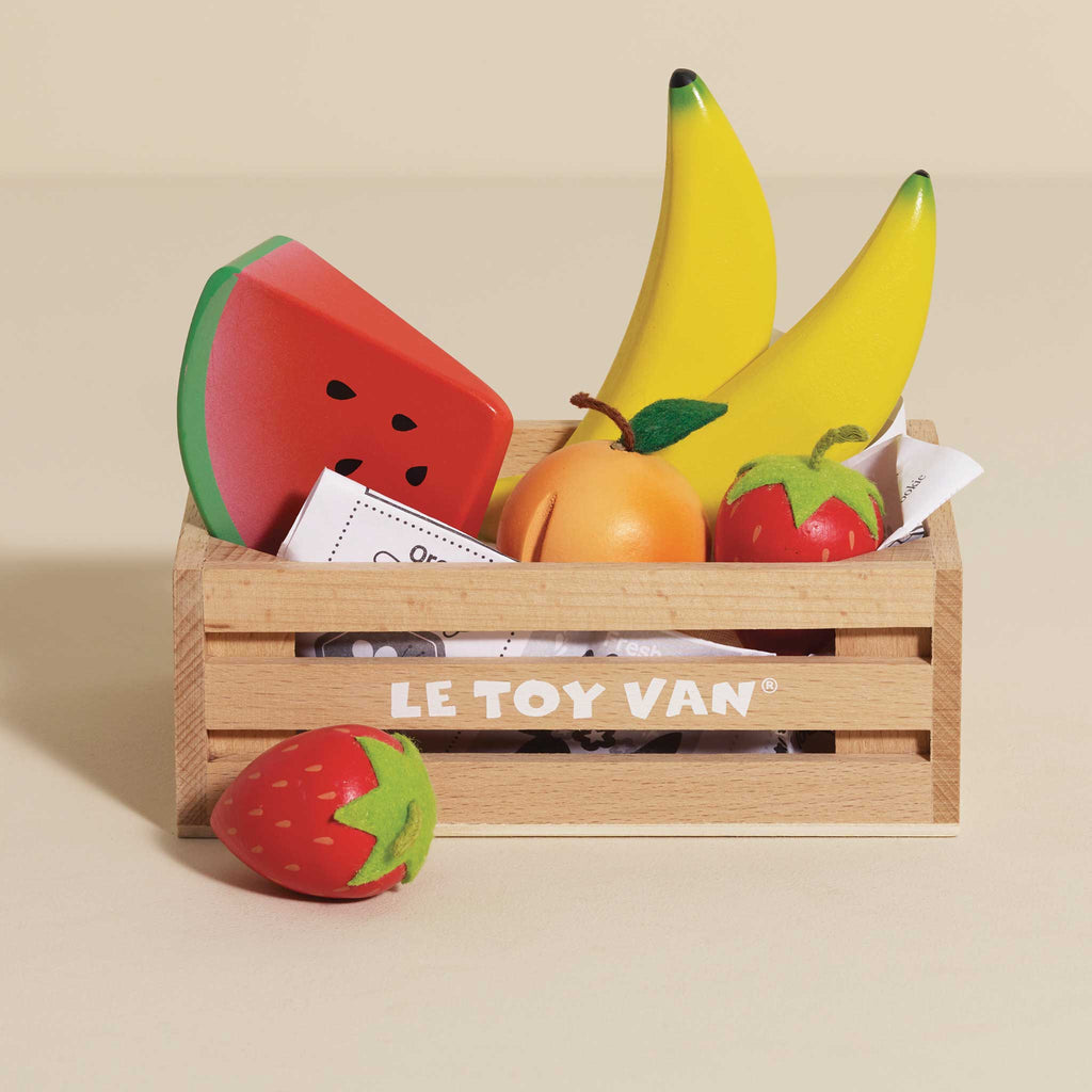 Houten fruitmand - Speelkeuken en winkeltje Le Toy Van - In den Olifant