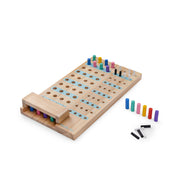 Houten gezelschapsspel Geheime code Les Loufoques - Behendigheidspellen Moulin Roty - In den Olifant