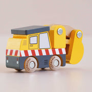 Houten graafmachine Eddie - nr. 37 - Auto's en voertuigen Le Toy Van - In den Olifant