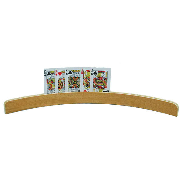 Houten kaartenhouder - 50 cm - Kaartspellen H.O.T. Sports + Toys - In den Olifant