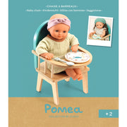 Houten kinderstoel voor poppen - Poppenaccessoires Djeco - In den Olifant