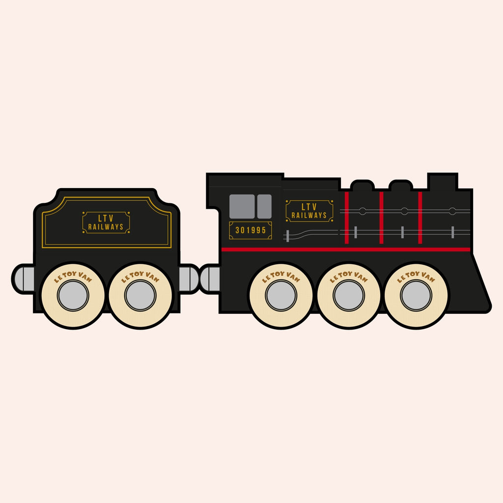 Houten locomotief Francis - nr. 49 - Auto's en voertuigen Le Toy Van - In den Olifant