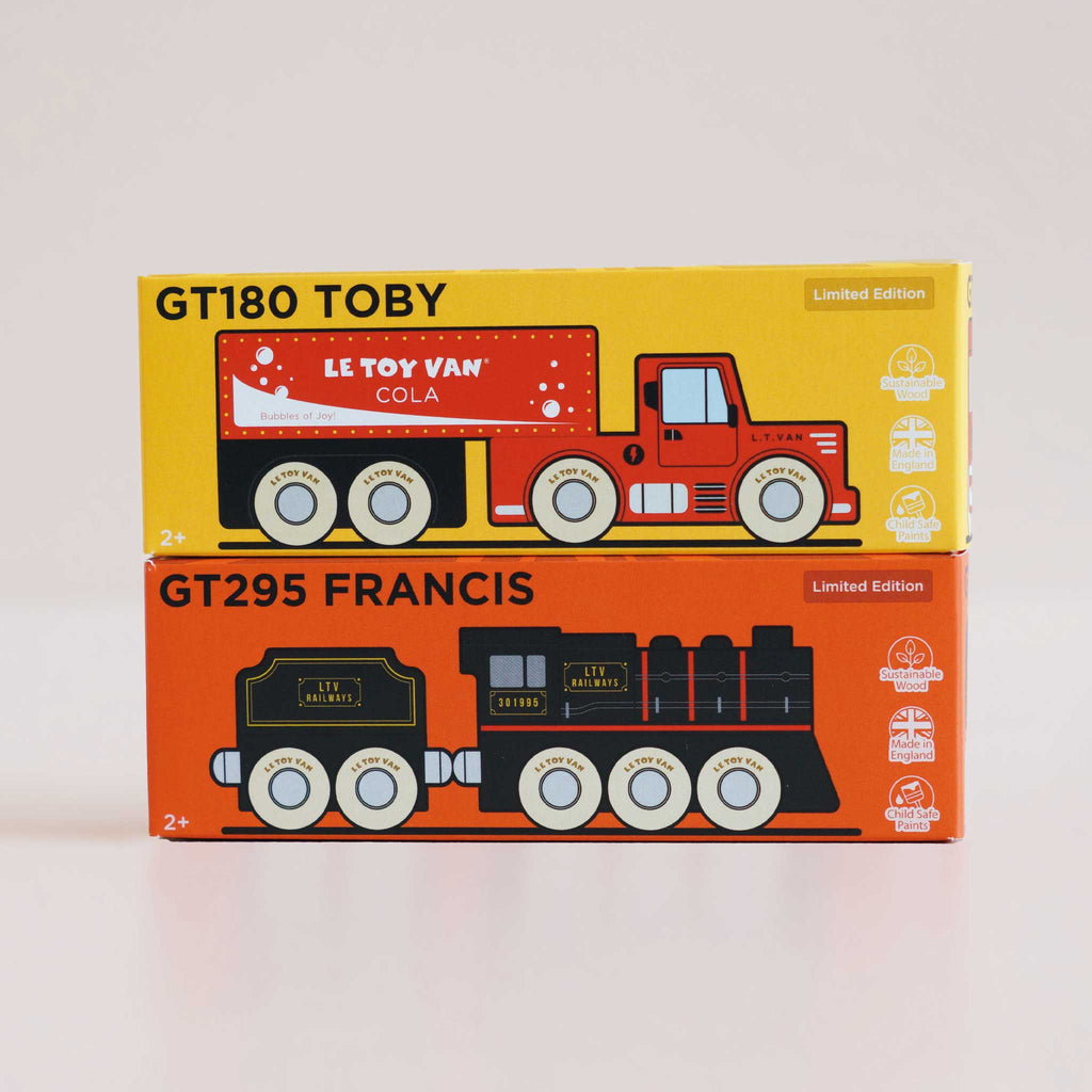Houten locomotief Francis - nr. 49 - Auto's en voertuigen Le Toy Van - In den Olifant