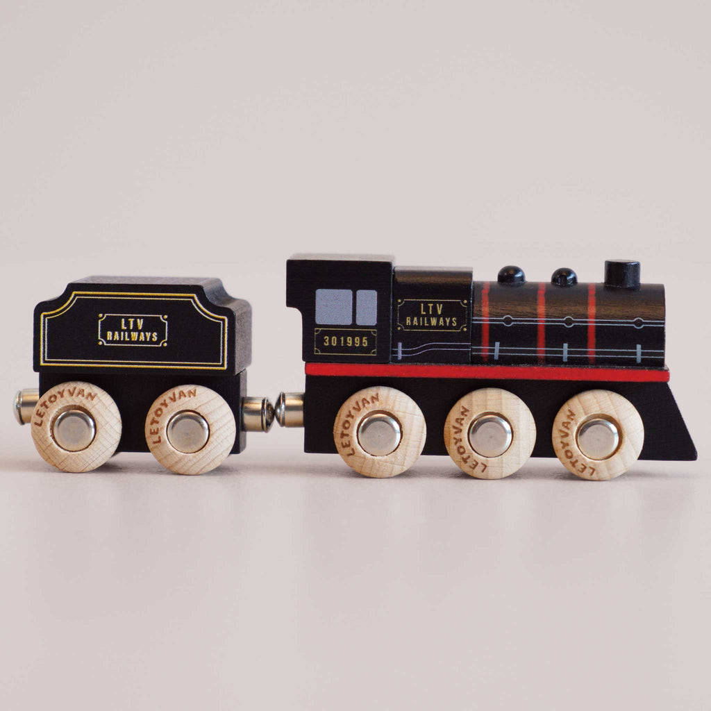 Houten locomotief Francis - nr. 49 - Auto's en voertuigen Le Toy Van - In den Olifant