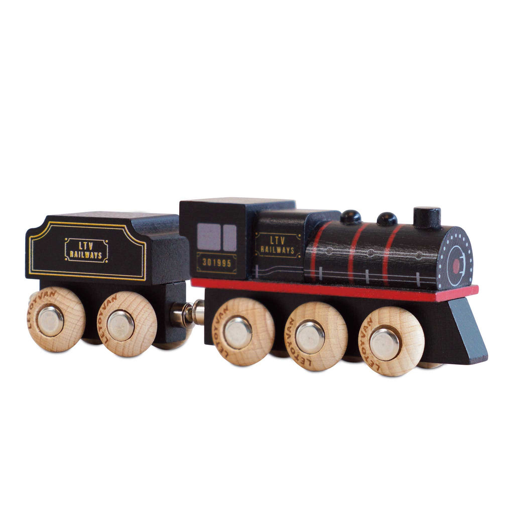 Houten locomotief Francis - nr. 49 - Auto's en voertuigen Le Toy Van - In den Olifant