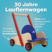 Houten loopwagen - Trek - en duwspeelgoed Haba - In den Olifant