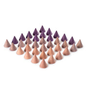 Houten Mandala Peak - set van 36 - Open ended speelgoed Grapat - In den Olifant