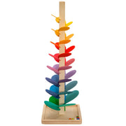 Houten muziekboom Marble Tree Large - 72 cm - Knikkers en knikkerbanen Magic Wood - In den Olifant