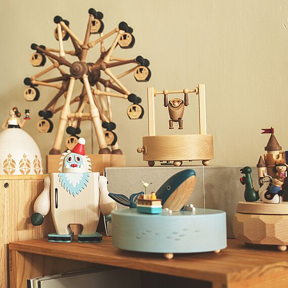 VOANZO Muziekdoos Trein, Beukenhouten Muziekdoos met Kanon in D Majeur, Handgemaakt Houten Cadeau voor Verjaardag, Valentijnsdag, Kerstmis, Woondecoratie VOANZO Muziekdoos Trein, Beukenhouten Muziekdoos met Kanon in D Majeur, Handgemaakt Houten Cadeau voor Verjaardag, Valentijnsdag, Kerstmis, Woondecoratie