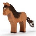 Houten paard speeldier Ijslander Hrókur - 12,2 cm - Speeldieren Ostheimer - In den Olifant