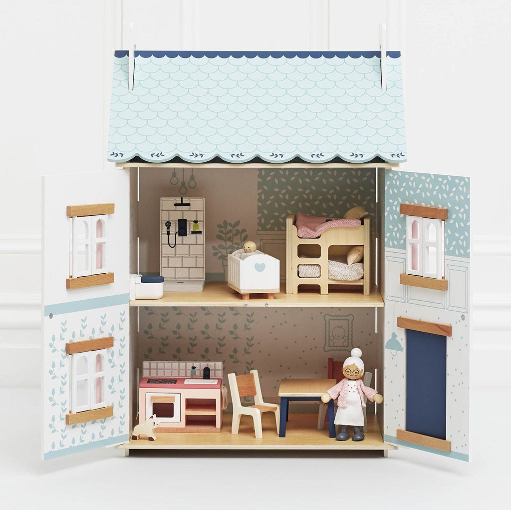 Houten poppenhuis Bluebelle - 66 cm - Poppenhuizen en kastelen Le Toy Van - In den Olifant