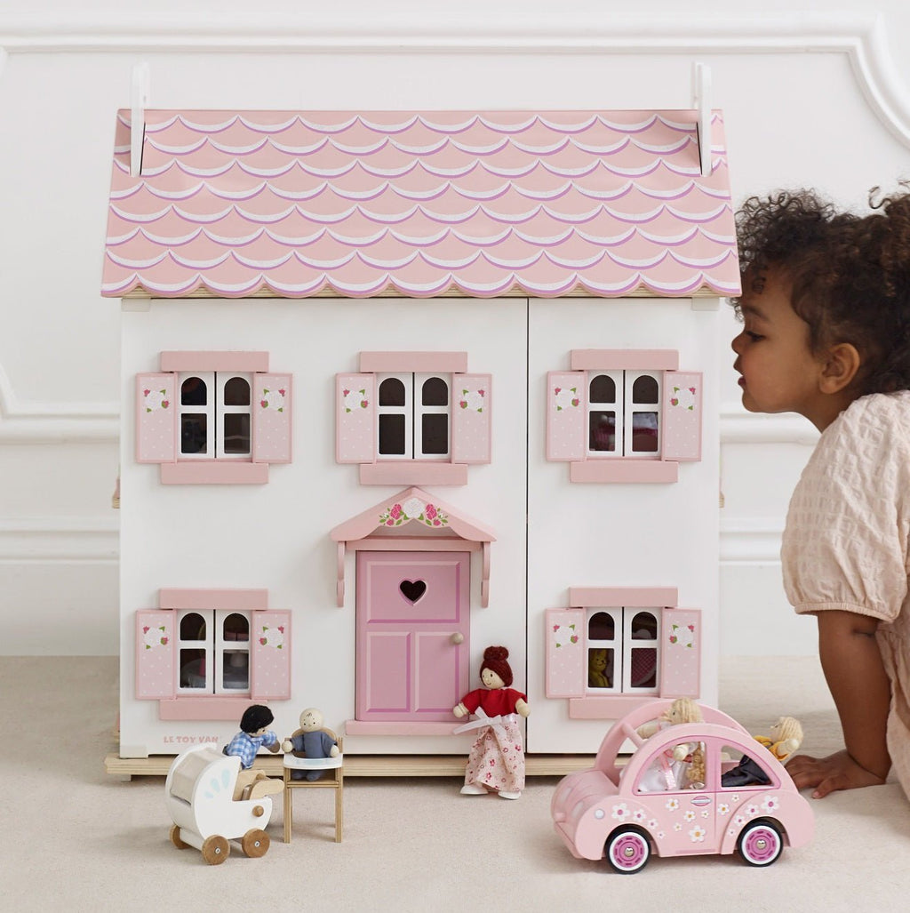 Houten poppenhuis Sophie's Dollhouse - 67 cm - Poppenhuizen en kastelen Le Toy Van - In den Olifant