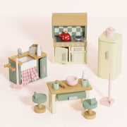Houten poppenhuismeubels Keuken - 20 delige set - Poppenhuismeubels en accessoires Le Toy Van - In den Olifant