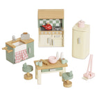 Houten poppenhuismeubels Keuken - 20 delige set - Poppenhuismeubels en accessoires Le Toy Van - In den Olifant