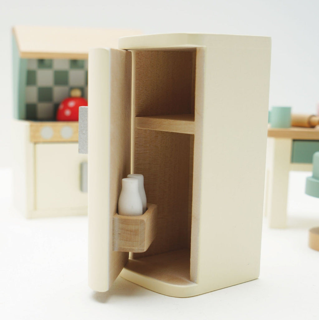 Houten poppenhuismeubels Keuken - 20 delige set - Poppenhuismeubels en accessoires Le Toy Van - In den Olifant