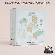 Houten poppenhuismeubels Kinderkamer - 24 delige set - Poppenhuismeubels en accessoires Le Toy Van - In den Olifant