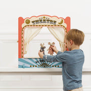 Houten poppentheater voor op tafel - Poppenkast Le Toy Van - In den Olifant