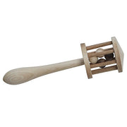 Houten Rammelaar In Doosje | Nighthawk - Rammelaars Wooden Story - In den Olifant