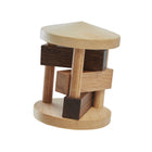 Houten rammelaar in mooi geschenkdoosje - Fieldfare - Rammelaars Wooden Story - In den Olifant