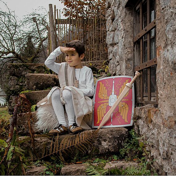 Houten Romeins Zwaard Aurelius | 48 Cm - Wapens en helmen Vah - In den Olifant