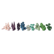 Houten Set Cold Mandala Mix - set van 81 - Open ended speelgoed Grapat - In den Olifant