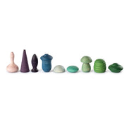 Houten Set Cold Mandala Mix - set van 81 - Open ended speelgoed Grapat - In den Olifant