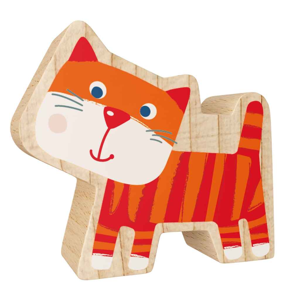 Houten speeldier My 1st Block World - Kat Karo - Speeldieren Haba - In den Olifant