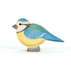 Houten speelfiguur Pimpelmees - 5,1 cm - Speeldieren Ostheimer - In den Olifant