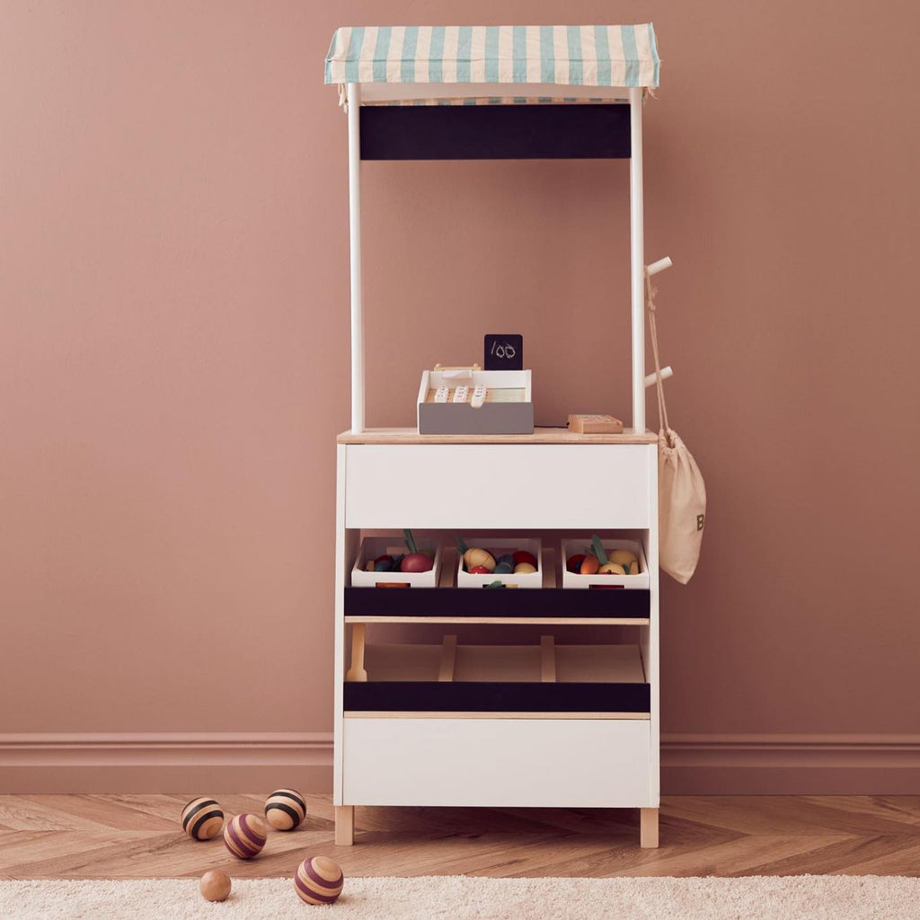 Houten speelgoedkassa - Cash register - Speelkeuken en winkeltje Kid's Concept - In den Olifant