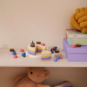 Houten speelset - Cake in layers - Speelkeuken en winkeltje Kid's Concept - In den Olifant