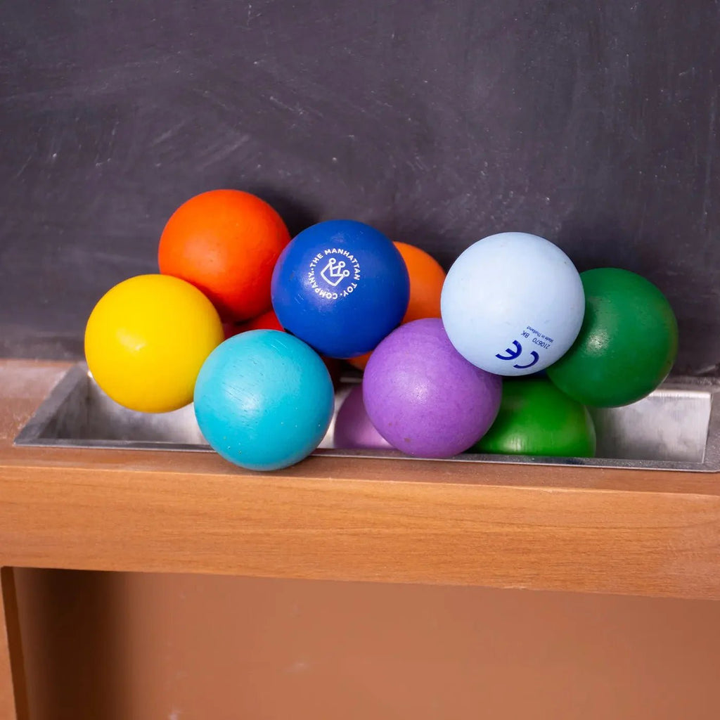 Houten speeltje - Classic Baby Beads - Activiteitenspeelgoed Manhattan Toy - In den Olifant