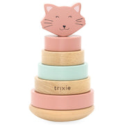 Houten stapelspeelgoed - Mrs. Cat - Stapelspeelgoed Trixie - In den Olifant