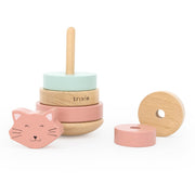 Houten stapelspeelgoed - Mrs. Cat - Stapelspeelgoed Trixie - In den Olifant