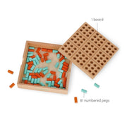 Houten Sudoku - Let's Sudoku! - Breinpuzzels en tangram Legami - In den Olifant