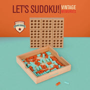 Houten Sudoku - Let's Sudoku! - Breinpuzzels en tangram Legami - In den Olifant
