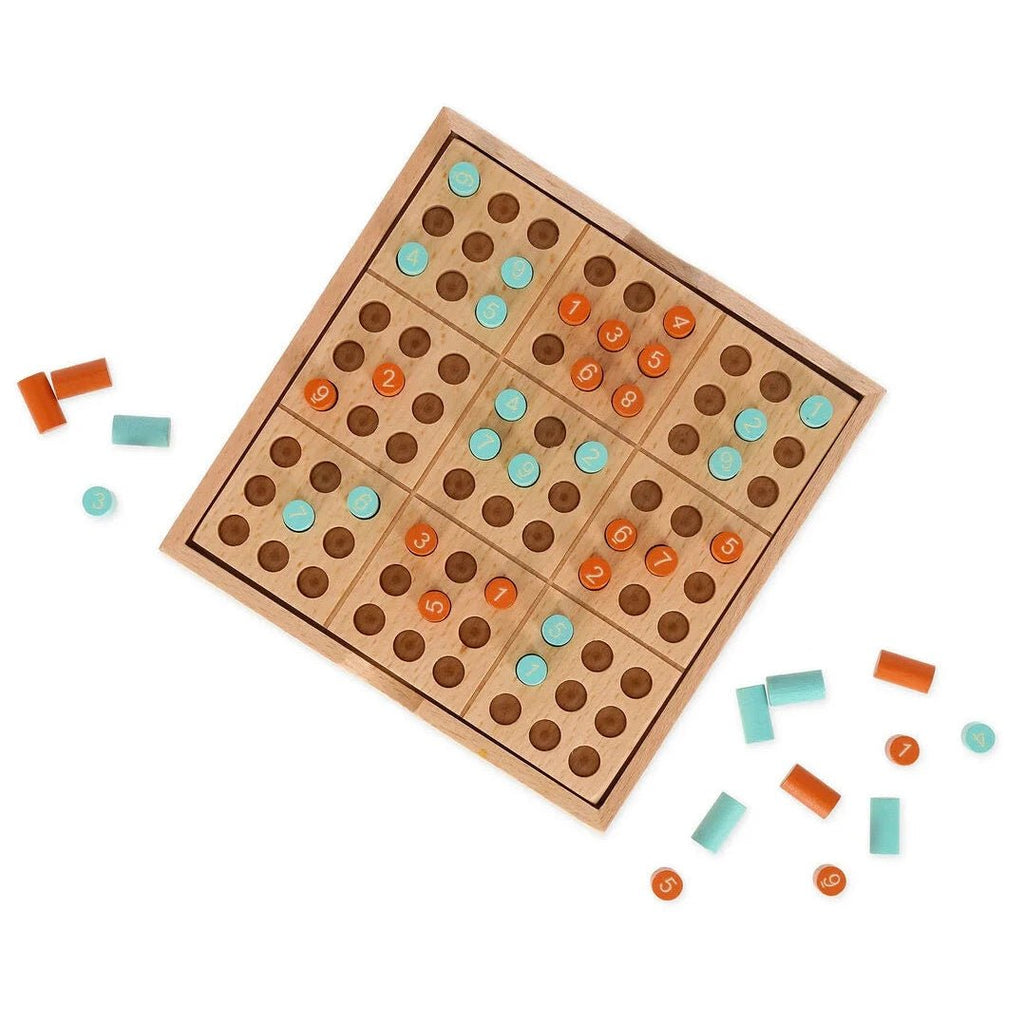 Houten Sudoku - Let's Sudoku! - Breinpuzzels en tangram Legami - In den Olifant