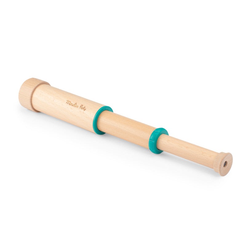 Houten telescoop Le Jardin du Moulin - Actief buitenspeelgoed Moulin Roty - In den Olifant