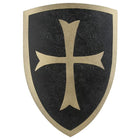 Houten Tempeliersschild | Zwart En Goud - Wapens en helmen Vah - In den Olifant