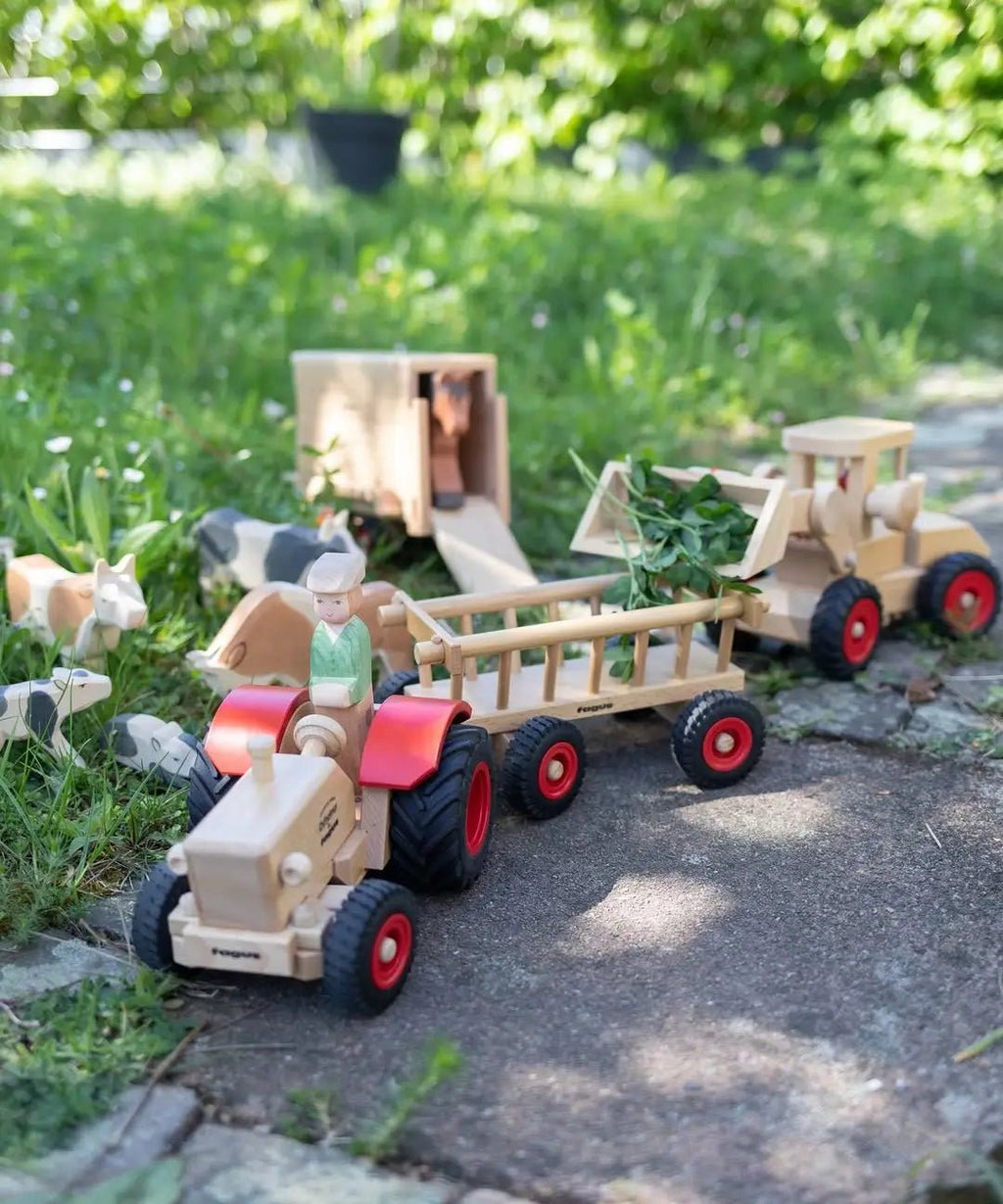 Houten Tractor Ostheimer x Fagus - Friends by nature - Speelvoertuigen Ostheimer - In den Olifant