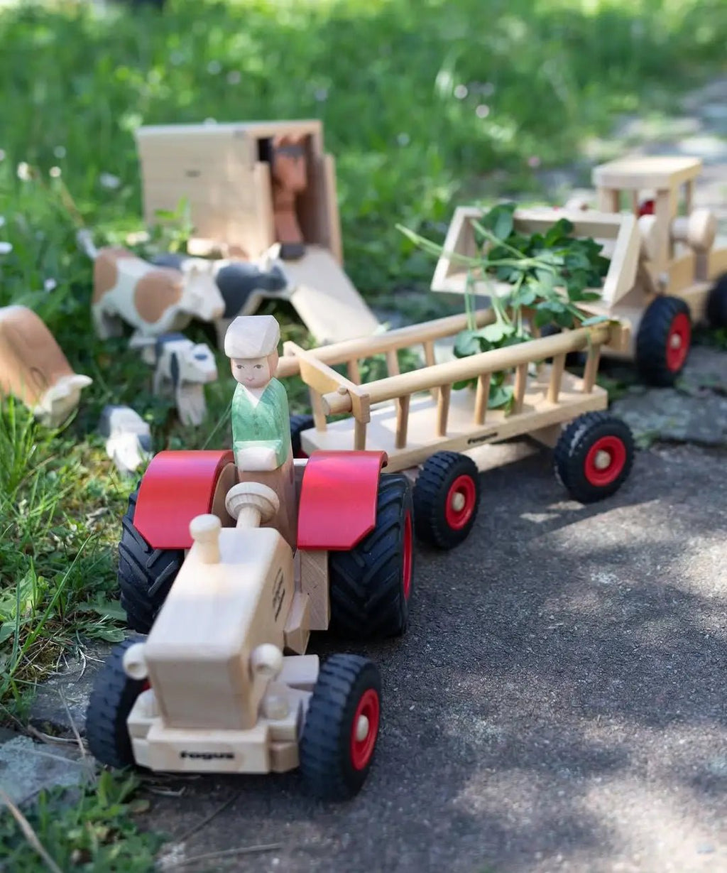 Houten Tractor Ostheimer x Fagus - Friends by nature - Speelvoertuigen Ostheimer - In den Olifant