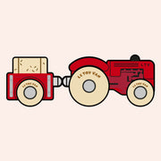Houten tractor Tilly - nr. 34 - Auto's en voertuigen Le Toy Van - In den Olifant