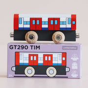 Houten treinwagon Tim - nr. 48 - Auto's en voertuigen Le Toy Van - In den Olifant