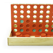 Houten vier op een rij - Vintage Memories - Behendigheidspellen Legami - In den Olifant