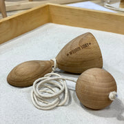 Houten Vintage Skill Game - Swing & Catch - Behendigheidspellen Wooden Story - In den Olifant