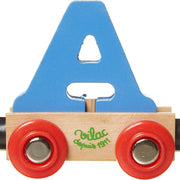 Houten Wagon Letter A - Magneten en letters Vilac - In den Olifant